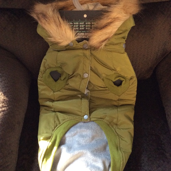Other - NWT HOODED DOG JACKET